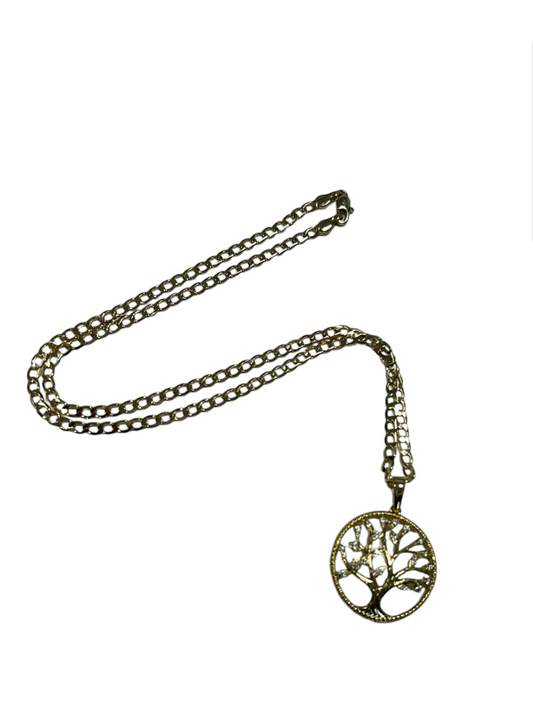 Circle Tree of Life Necklace